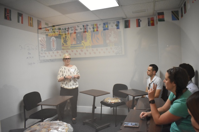 German Class At New England Language School