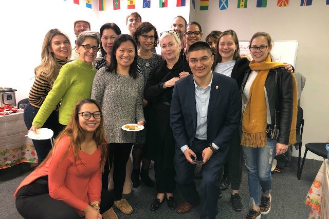 New England Language School International Potluck