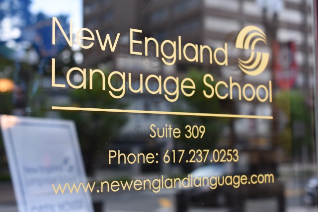New England Language School Front Door